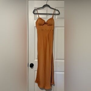 Hello Molly XS Orange Dress